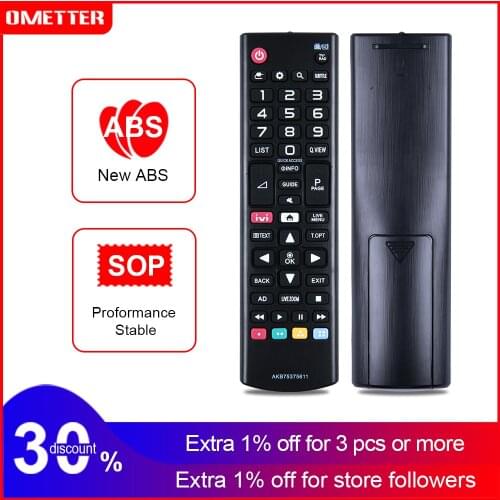 New AKB75375611 TV remote control use for lg led lcd smart TV remoto controller teleconmando fernbedienung