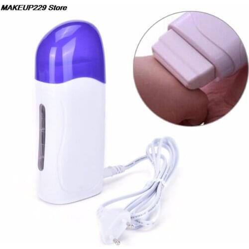Wax Cartridge Portable Epilator Roll On Depilatory Heater For Hair Removal For Depilation with EU Plug