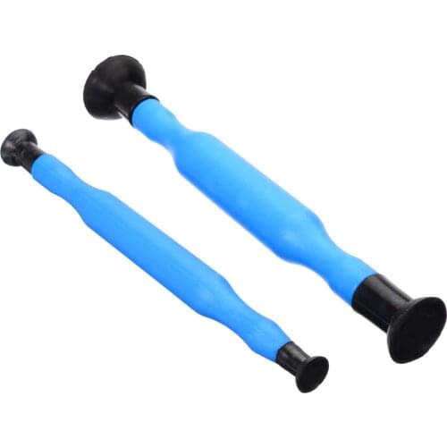 New Valve Lapping Sticks 2Pcs Plastic Grip with Suction Cup Cylinder Engine Valves Dust Grinding Tool For Auto Motorcycle