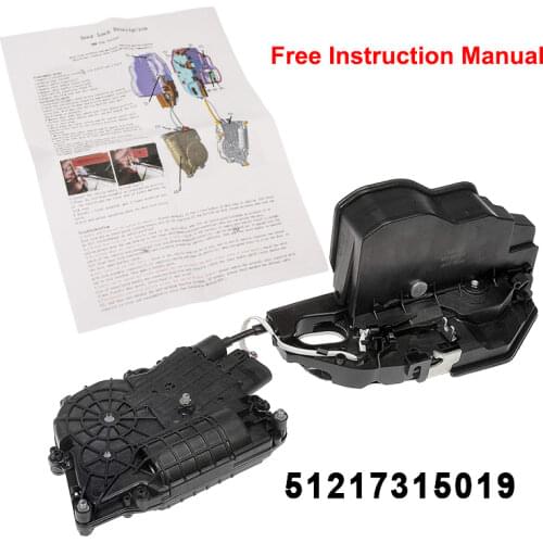 Front Left Soft Close Door Lock Mechanism Actuator 51217315019 for BMW X5 E70 X6 E71 E72 2008-2013 for BMW 325i 525i 740i X5 X6