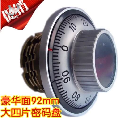 Luxury High-Precision Mechanical Password Door Lock Safe Accessories Four-Piece Password Plate Safe Number Lock