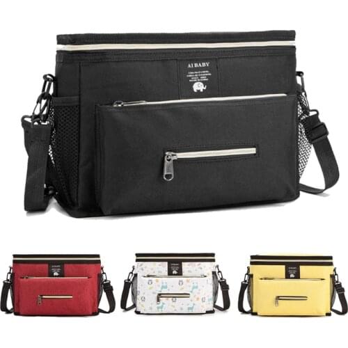 Portable Baby Stroller Bag Large Bottle Cup Holder Diaper Bags Mummy Maternity Nappy Bag Accessories for Baby Carriage Bags