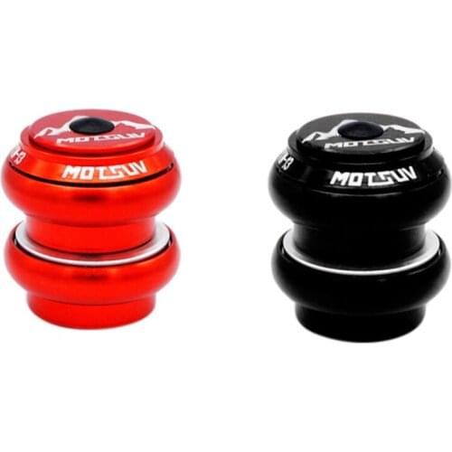 MOTSUV 34mm Bicycle Headsets Steering Sealed Bearings Stem Taper Column Mountain Bike Road Bike External Headset
