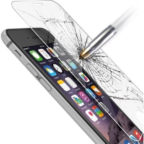 Tempered Glass Film for Alppe IPhone on 5s 5c 5S SE 6 6S 7 8 Plus X Screen Protector Front Protective Case Cover + Clean Kits