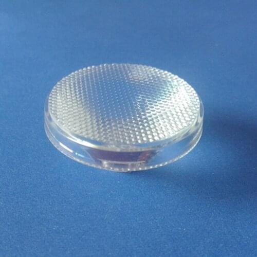 10 pcs 35.8mm lens for down light dishes lens spot light led lens with fogging surface bead surface