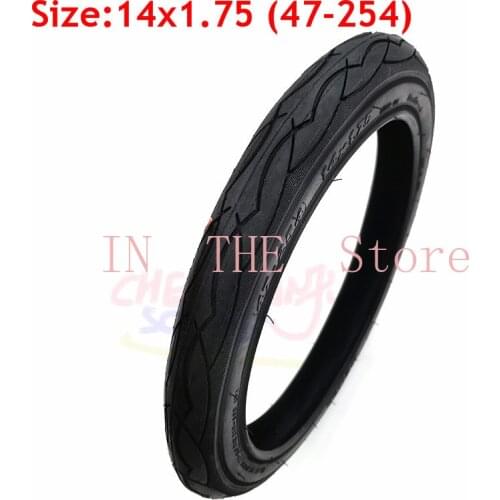 14 Inches Tire for Moutain Bicycle 14x1.75 47-254Road Cycling Bike Parts 14*1.75 Bicycle Tires MTB Bikes Tires