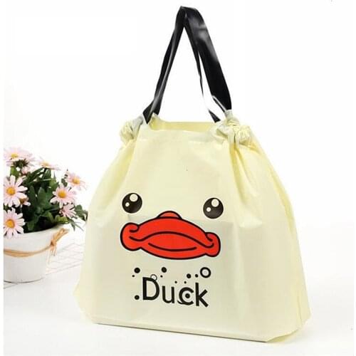 48Pcs Kawaii Gift Bags Bread Bag Baking Food Package Cake Dessert Sack Cartoon Cookie Plastic Packaging Candy Bag Shopping Bags