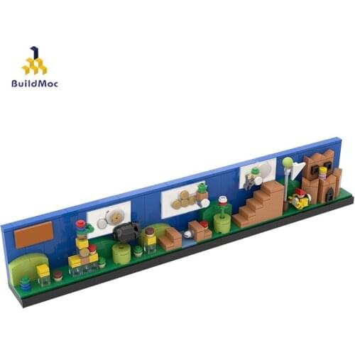 Buildmoc City Architecture Skyline Architecture City Street View Modular House Game Series Building Block Model Child Toy Gift