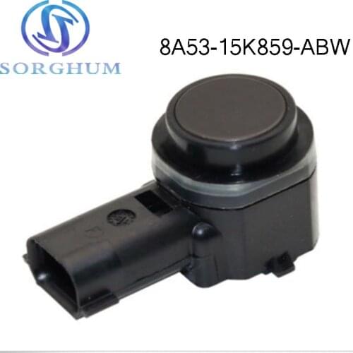 Black PDC Car Parking Sensor Bumper Reverse Assist For Ford Lincoln 8A53-15K859-ABW-C0 8A53-15K859-ABW