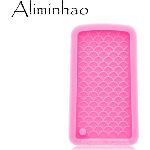 DY0709 Super Glossy Resin Mermaid cup Silicone Mold DIY Epoxy Mould Decoration Keychain