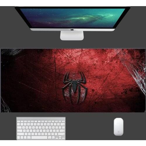 Spider rman cool gaming Mouse pad pc mats computer mouse mat mousepad rgb gamer accessories mouse pad xxl pads anime mausepad