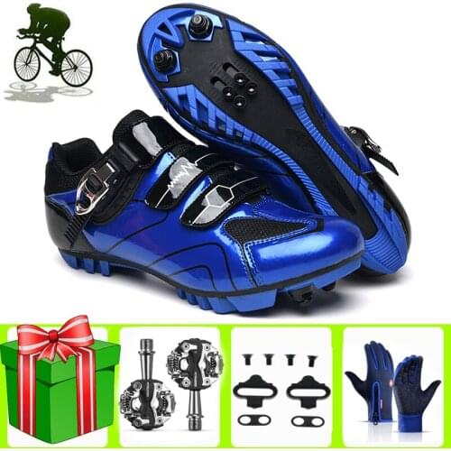 MTB Cycling Shoes Mountain Bike Self-Locking Bicycle Sneakers SPD Pedals Cleats Men Sneakers Women Bicicleta Carretera
