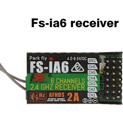 Mayitr 1pc FS-iA6 6CH 2.4GHz LCD Remote Control Receiver For RC Car Boat Model Repair Accessories Parts