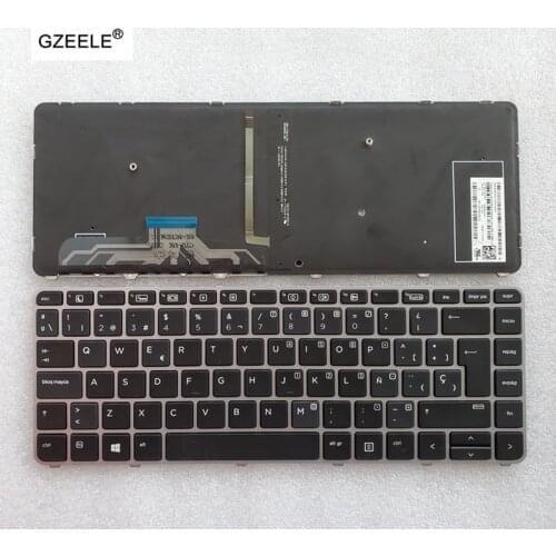 New Spanish Teclado for HP Elitebook folio 1040 G3 backlit Keyboard SP