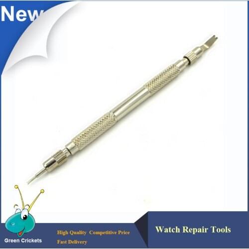 Wholesale 3pcs/lot V and Round Types double Replaceable heads Watch band strap spring bar remover tools for watchmaker