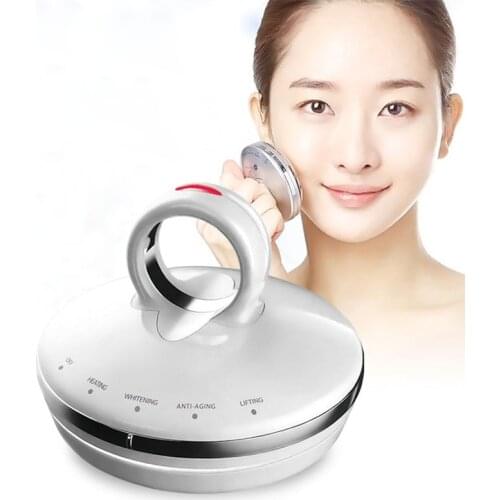 Portable EMS RF MicroCurrent Ion Import Instrument Skin Rejuvenation Facial Anti-Aging Whitening Lifting Facial Care Tools