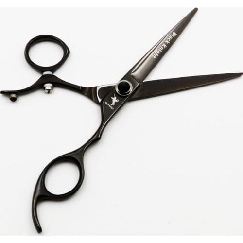 6" Professional Hairdressing Scissors Hair Cutting Scissors Barber Shears Titanium Salon Rotate Handle Style High Quality