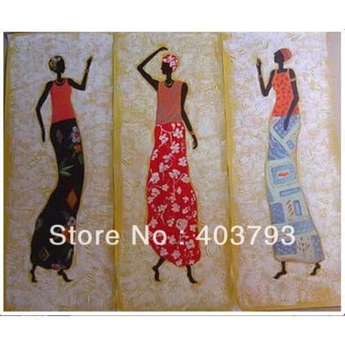 Modern abstract fashion oil painting on canvas for home decoration nation beauty free shipping