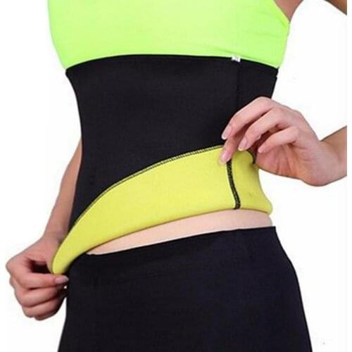 S-3XL Fitness Sport Sweating Waist Band Gym Fitness Sports Exercise Waist Support Pressure Slimming Item Body Building Belt