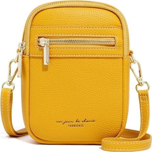 High Quality Leather Messenger Bag for Female Handbag Tote Mini Vintage Crossbody Bag Clutch Purse Small Women Shoulder Bag