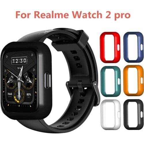 PC Hard Edge Protector Case Shell Smartwatch Frame For Realme Watch 2 Pro Sport Smart Watch Protective Bumper Cover Accessories