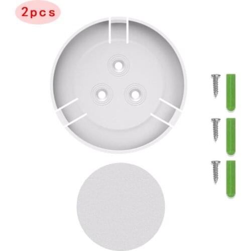 2Set 360 Degree Swivel Plastic Camera Wall Mount Bracket Holder for Mi/Yi Smart Home Security Camera Accessories