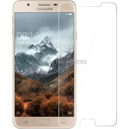 2pcs/lot 2.5D Clear Tempered Glass On For Samsung Galaxy J5 Prime SM-G570F G570F G570 Screen Protector Toughened protective film