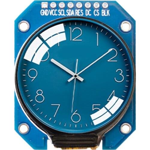 DC 3.3V 1.28 inch TFT LCD Display Module Round RGB 240*240 GC9A01 Driver 4 Wire SPI Interface 240x240 Resolution adapter PCB