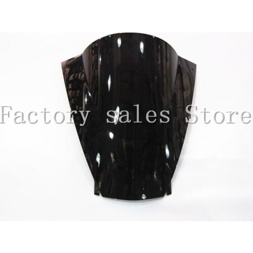 For Kawasaki Ninja ZX12R ZX-12R 2002 2003 2004 2005 black Windshield WindScreen Double Bubble 02 03 04 05