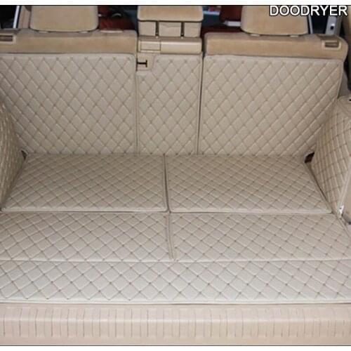 DOODRYER leather car trunk mats for JEEP Cherokee 2014 2015 2016 2017 years car styling Auto parts