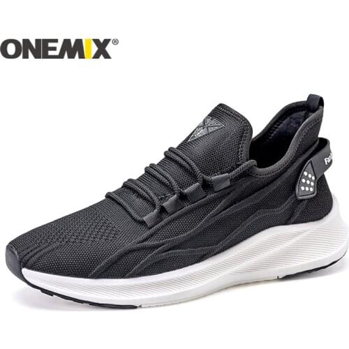 ONEMIX New Running Shoes men warm height increasing shoes men winter sports shoes women Outdoor Unisex Athletic Sport Shoes