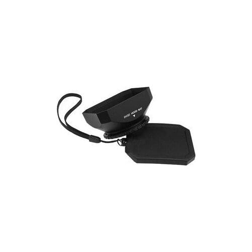Mennon DVb-27mm bayonet (black) camera DV square shade with lens cover