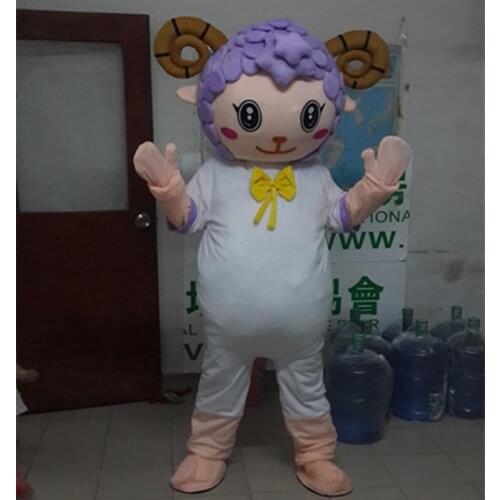 Antelope Sheep Mascot Costume Halloween Christmas Birthday Celebration Carnival Dress Cosplay Theme Mascotte Carnival Costume
