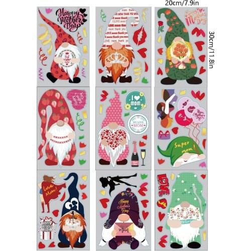 New Fashion Cartoon Print Sunflower Bee Wall Sticker PVC Self-adhesive Wall Sticker Can Be Removed Home Decoration Accessories