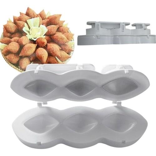 New 2021 Meatball Maker Manual Kibbeh Meatloaf Mold Maker Press Minced Meat Processor Cake Desserts Kitchen Tools Home Meat Pie