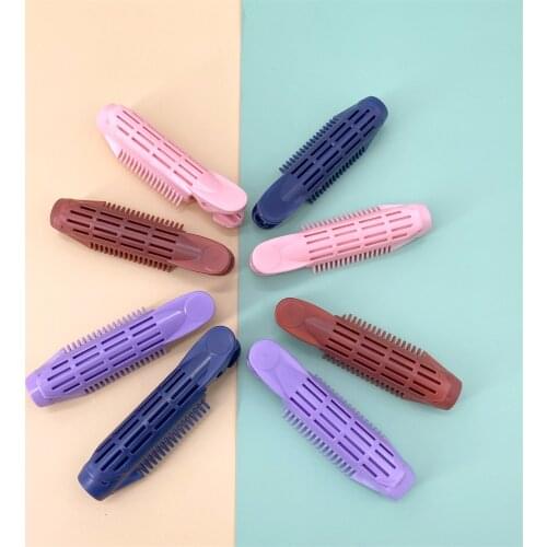 Volumizing Hair Root Clip Natural Fluffy Hair Clip Sleeping No Heat Plastic Hair Curler Twist Hair Styling Diy Tool Hair Clips