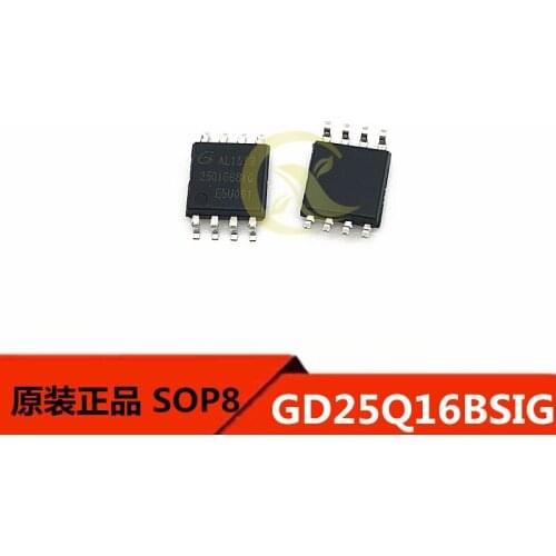 10PCS GD25Q16BSIG SOP8 16m - bit serial flash memory original products