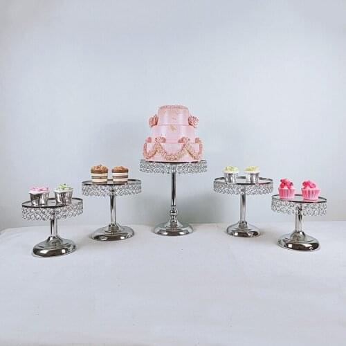 1pcs-5pcs Cake Stand Iron Metal Base Cake Tools Wedding Table Decoation