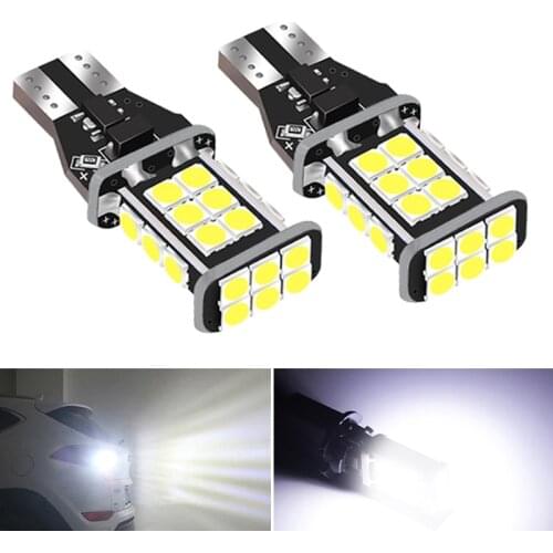 2X Bulbs On Cars Accessories LED Reverse Light Decoration Automotive Goods Diode Lamp W16W For Kia Sportage Ceed Rio 3 4 Sorento