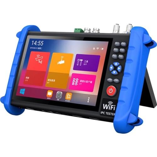 IPCX all-in-one CCTV Tester Monitor multi-functional 7 inch display IPC Tester H.265 4K IP 8MP TVI CVI AHD SDI CVBS OPM VFL POE