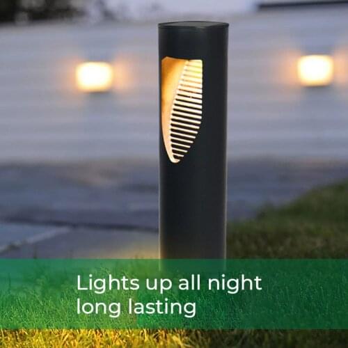 Solar Led Light Outdoor PP Waterproof IP65 Garden Decoration Solar Power LED Sensor Landscape Pathway Yard Street Decor Lamp