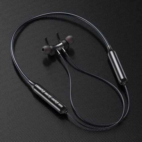DD9 Hanging Neck Waterproof Magnetic Wireless Bluetooth Stereo Sports Earphone Music Earpieces Headset