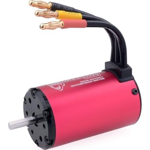 SURP HOBBY KK 4068 2650Kv Brushless Motor Waterproof 4P 5MM 2-4S for RC 1/8 Drift Racing Off-Road Car