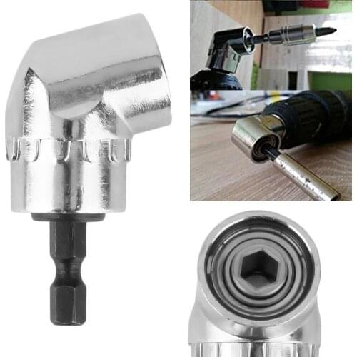 1/4 Hex Shank 105 Degree Magnetic Bit Angle Extension Screw Driver Angle Driver Screwdriver Power Tool Accessories