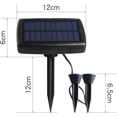 10-IN-1 Solar Pathway Light Outdoor Solar Landscape Spotlights Landscape Path Light For Yard Garden Driveway Porch Solar Light