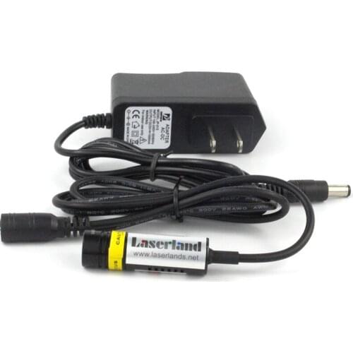 1448 650nm 660nm 5mW 50mW 100mW 150mW 200mW Red Laser Diode Module Lazer Dot with 5VDC Adapter 14.5*48mm