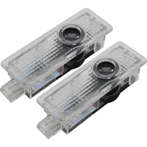 2pcs Car Door Welcome Projector LED lights for BMW E60 E90 E46 F10 Z4 E89 E85 E63 GT X1 X5 X6 X3 M3 M5 E92 F01F30 F15 Logo Light