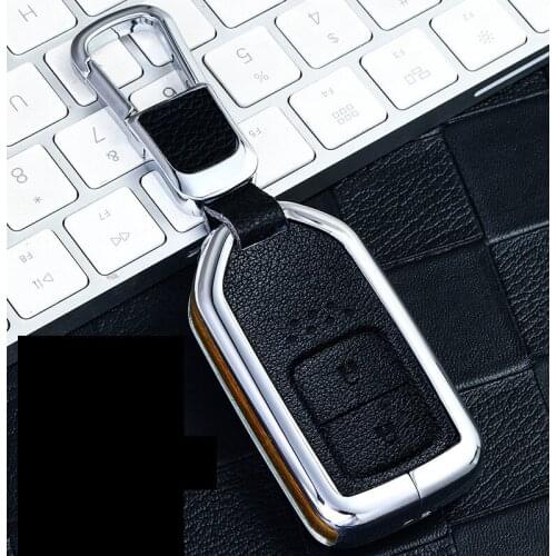 Car Key Case Wood Carbon Fiber Styling Key Shell Holder Cover key case For Honda Civic CR-V Accord XR-V Spirior 2/3/4 Buttons