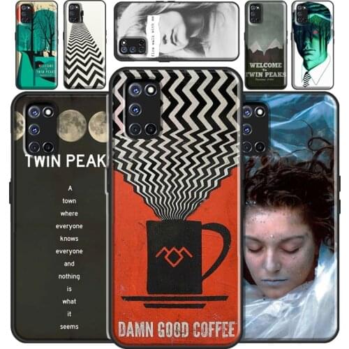 Fire Walk With Me Twin Peaks Case For OPPO A72 A52 A15 A91 A83 A3S A5S A5 A9 A53 A31 2020 F5 F7 Find X2 X3 Pro Cover