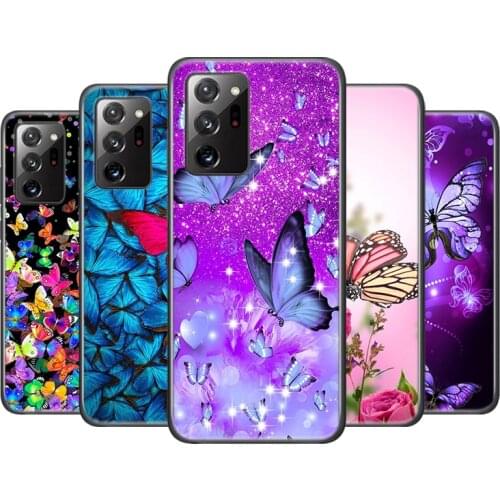 Cool Butterfly Aesthetic For Samsung Galaxy A01 A11 A12 A21 A21S A31 A41 A42 A51 A71 A32 A52 A72 A02S UW Phone Case